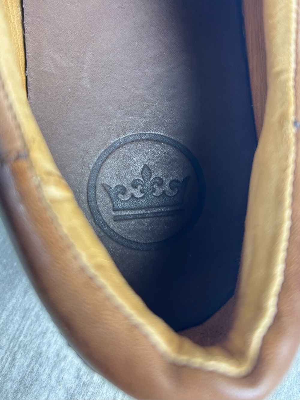 Peter Millar Brown Leather Casual Lace Up Sneaker Dress Shoe Men’s Size 10.5 - Picture 11 of 11
